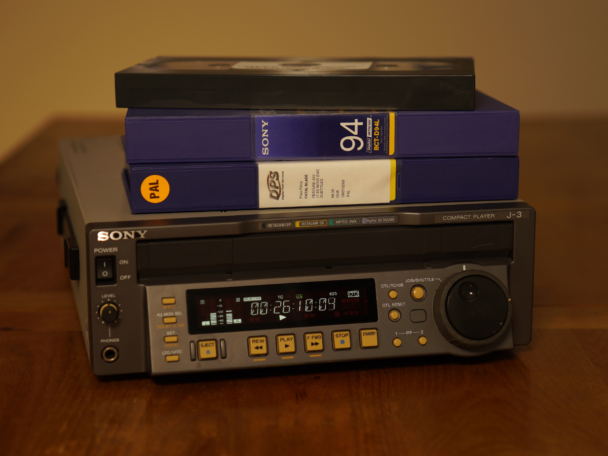 Sony J3 professional Betacam player